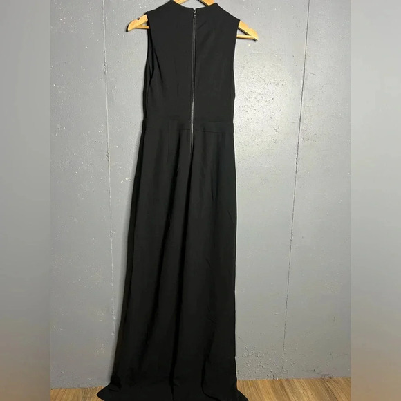 Alice & Olivia Ivy Cutout Shoulder Sleeveless Wide Leg. Size 4 - Picture 4 of 11